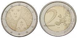 2 Euro Finland (1917 - ) Bimetal 