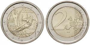 2 Euro Italia Bimetal 