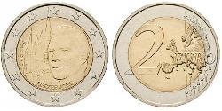 2 Euro Lussemburgo Bimetal 
