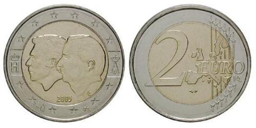 2 Euro Lussemburgo Bimetal 
