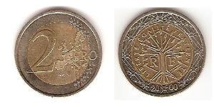 2 Euro Quinta Repubblica francese (1958 - ) Bimetal 