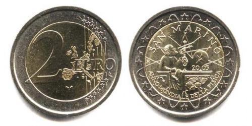2 Euro San Marino (301 - ) Bimetal 