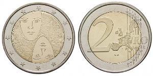 2 Euro 芬兰 Bimetal 