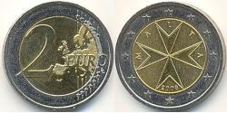 2 Euro Malta (1964 - ) Bimetall 
