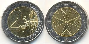 2 Euro Malta (1964 - ) Bimetall 
