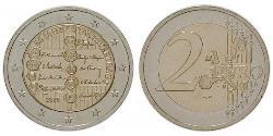 2 Euro Republic of Austria (1955 - ) Copper/Nickel 