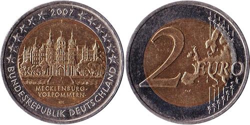 2 Euro Allemagne (1990 - ) Cuivre/Nickel 