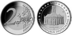 2 Euro Bundesrepublik Deutschland  (1990 - ) Kupfer/Nickel 