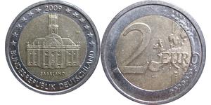 2 Euro Bundesrepublik Deutschland  (1990 - ) Kupfer/Nickel 
