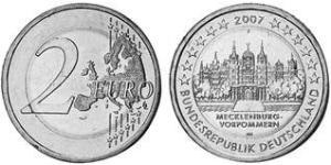 2 Euro Bundesrepublik Deutschland  (1990 - ) Kupfer/Nickel 