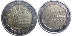 2 Euro Bundesrepublik Deutschland  (1990 - ) Nickel 