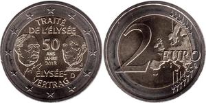 2 Euro Bundesrepublik Deutschland  (1990 - ) Nickel 