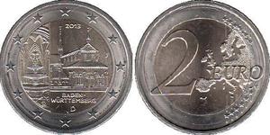 2 Euro Bundesrepublik Deutschland  (1990 - ) Nickel 