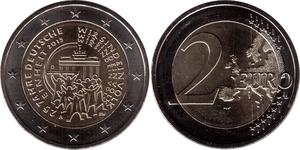 2 Euro Bundesrepublik Deutschland  (1990 - ) Nickel 