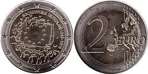 2 Euro Bundesrepublik Deutschland  (1990 - ) Nickel 