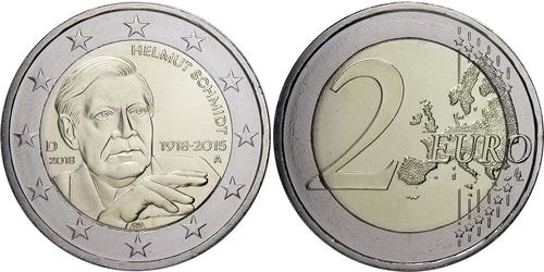 2 Euro Bundesrepublik Deutschland  (1990 - ) Nickel 