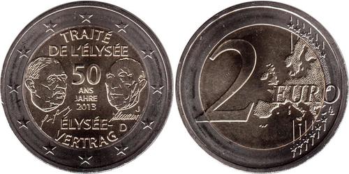 2 Euro Bundesrepublik Deutschland  (1990 - ) Nickel 