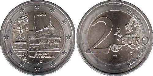 2 Euro Bundesrepublik Deutschland  (1990 - ) Nickel 