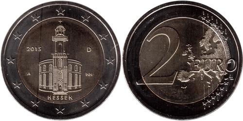 2 Euro Bundesrepublik Deutschland  (1990 - ) Nickel 