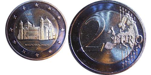 2 Euro Alemania (1990 - ) Níquel 
