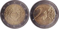 2 Euro Republic of Austria (1955 - ) Níquel 