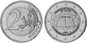 2 Euro Repubblica Federale di Germania (1990 - ) Rame/Nichel 
