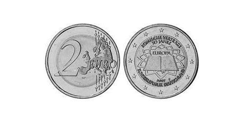 2 Euro Repubblica Federale di Germania (1990 - ) Rame/Nichel 