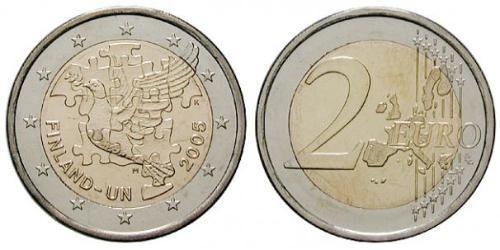 2 Euro 芬兰  