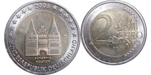 2 Euro 德国 銅/镍 