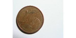 2 Eurocent Allemagne (1990 - ) Cuivre/Acier 