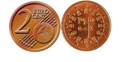 2 Eurocent Republica Portuguesa (1975 - ) Kupfer/Stahl 