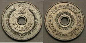 2 Filler Hongrie (1989 - ) Aluminium 