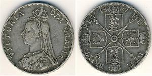 2 Florin United Kingdom of Great Britain and Ireland (1801-1922) Silver Victoria (1819 - 1901)