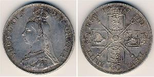 2 Florin United Kingdom of Great Britain and Ireland (1801-1922) Silver Victoria (1819 - 1901)