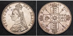 2 Florin United Kingdom of Great Britain and Ireland (1801-1922) Silver Victoria (1819 - 1901)
