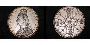 2 Florin United Kingdom of Great Britain and Ireland (1801-1922) Silver Victoria (1819 - 1901)