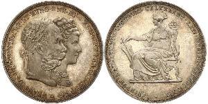 2 Florin / 2 Gulden Royaume de Hongrie (1000-1918) / Empire d