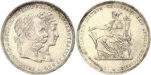 2 Florin / 2 Gulden Regno d