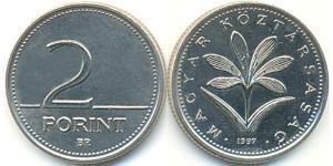 2 Forint République populaire de Hongrie (1949 - 1989) Cuivre/Nickel 