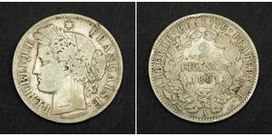 2 Franc Deuxième République (France) (1848-1852) Argent 