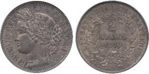 2 Franc Deuxième République (France) (1848-1852) Argent 