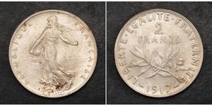 2 Franc Troisième République (1870-1940)  Argent 