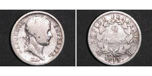 2 Franc Primo Impero francese (1804-1814) Argento Napoleone Bonaparte(1769 - 1821)