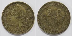 2 Franc Togo (1960 - ) Bronze 