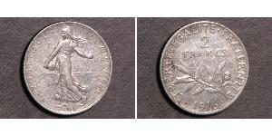 2 Franc 法兰西第三共和国 (1870 - 1940) 銀 