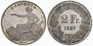 2 Franc 瑞士 銀 