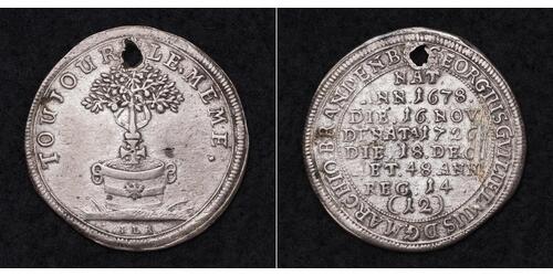 2 Groschen / 1/12 Thaler Sacro Romano Impero (962-1806) Argento 