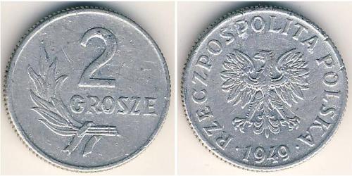 2 Grosh Polonia Alluminio 