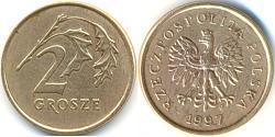 2 Grosh Third Polish Republic (1991 - ) Latón 