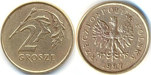 2 Grosh Third Polish Republic (1991 - ) Messing 